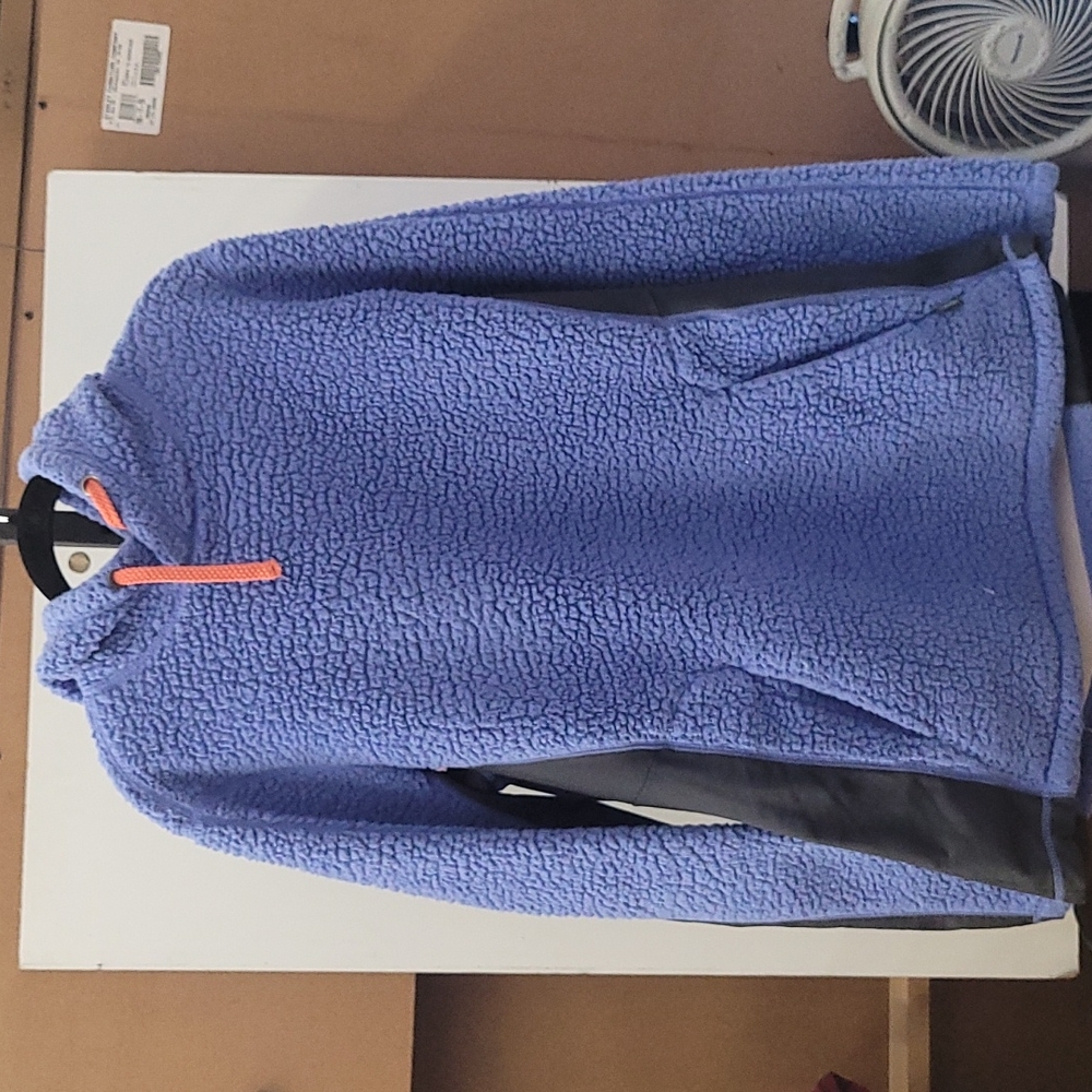 Cabela's Purple Pullover Fleece Hoodie XL